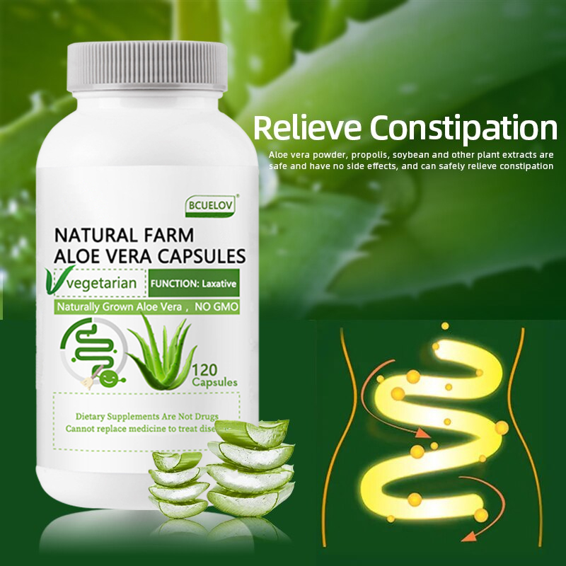 Aloe Vera Pot - Doğal Çiftlik Aloe Vera Kapsülleri -