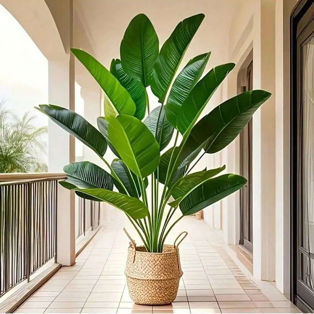 Monstera Adansonii - 1 adet 18 Yaprak Yapay Bitkiler