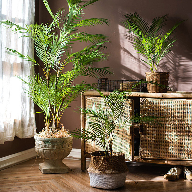 Dracaena Marginata - 125 cm Büyük Yapay Palmiye Ağacı
