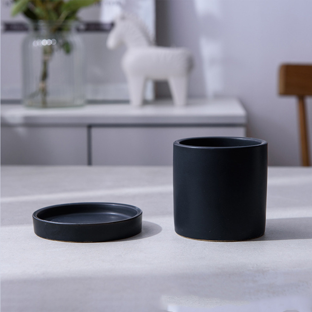 Aloe Vera Pot - 1 Set Şık Seramik Saksılar ve