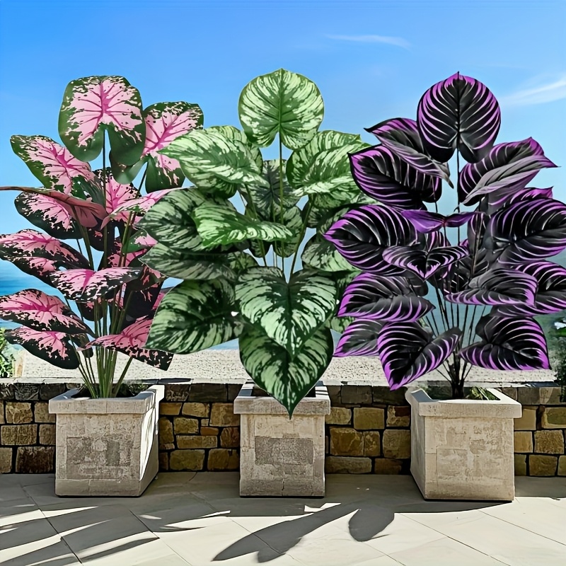 3 adet 60 cm Büyük Yapay Yeşil - Monstera Adansonii incelemesi ve fiyatı