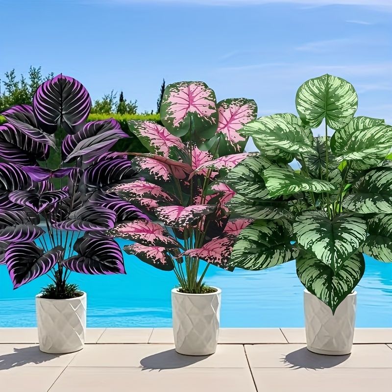 3 adet 60 cm Büyük Yapay Yeşil - Monstera Adansonii incelemesi ve fiyatı