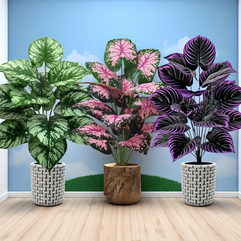 3 adet 60 cm Büyük Yapay Yeşil - Monstera Adansonii incelemesi ve fiyatı