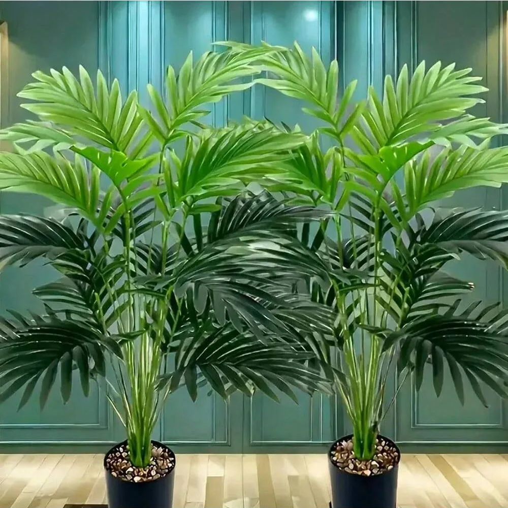 36 Yaprak Areca Palmiye Simüla - Monstera Adansonii incelemesi ve fiyatı