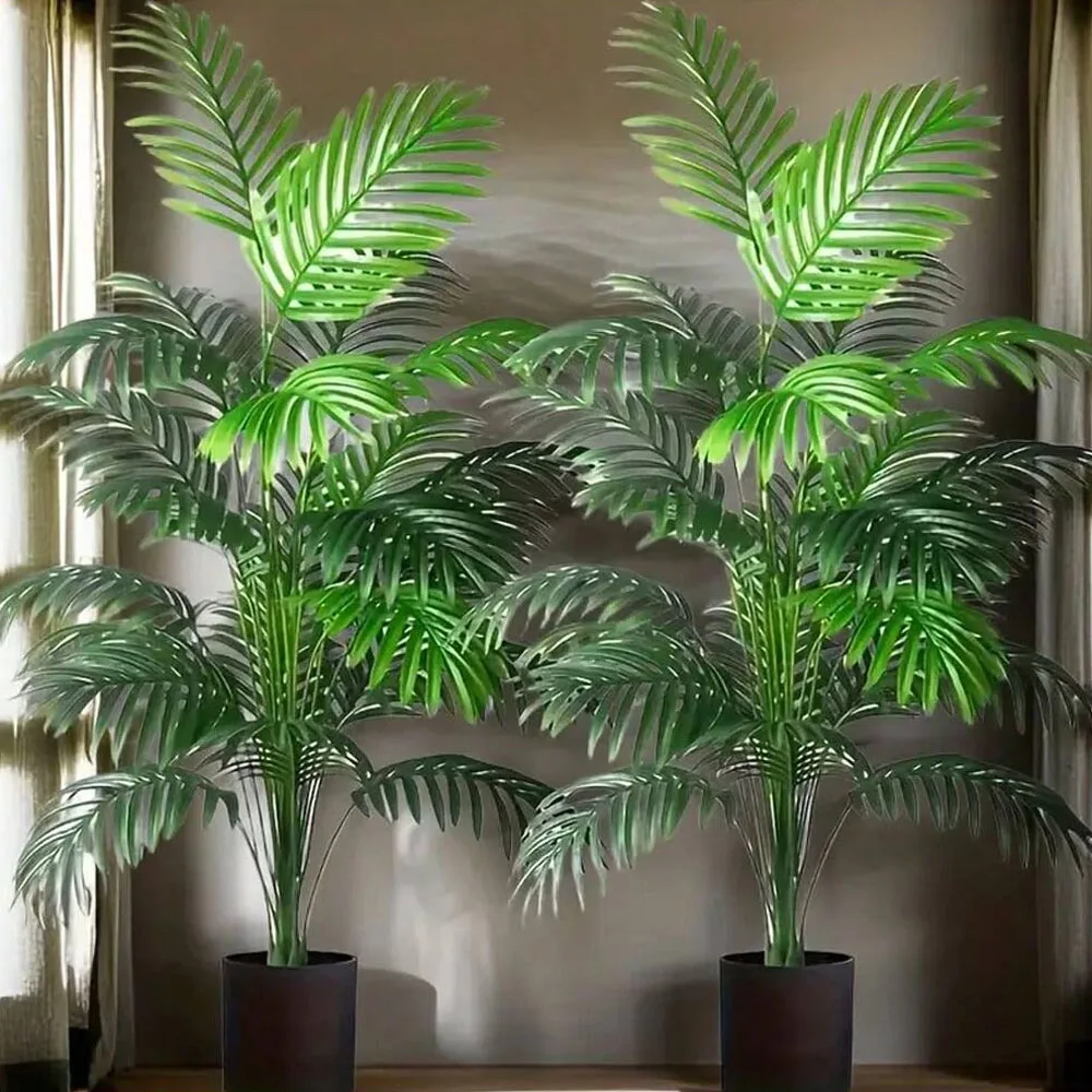 36 Yaprak Areca Palmiye Simüla - Monstera Adansonii incelemesi ve fiyatı