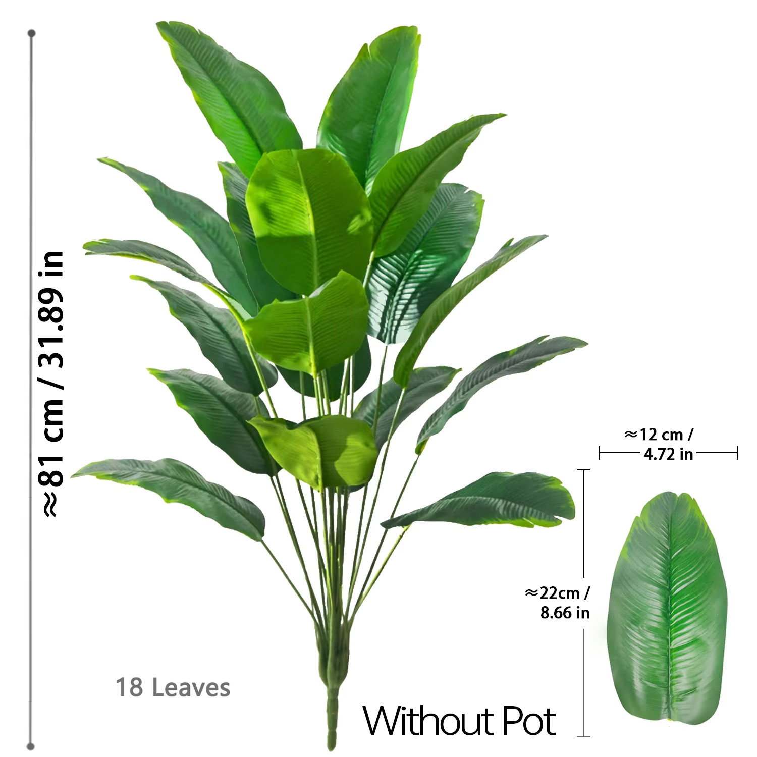 67-112cm Yapay Bitkiler Büyük  - Monstera Adansonii incelemesi ve fiyatı