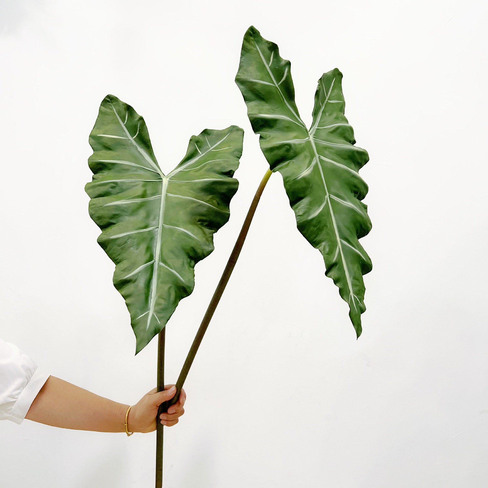 Simüle Uzun PU El-hisset Yeşil - Monstera Adansonii incelemesi ve fiyatı