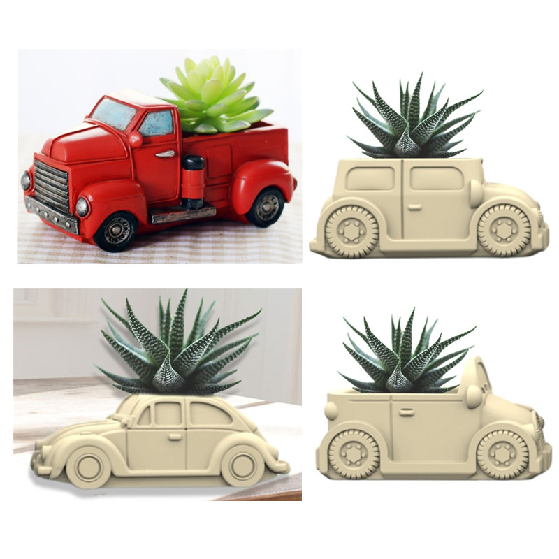 3D araba etli bitki saksı reçi - Echeveria Succulent incelemesi ve fiyatı