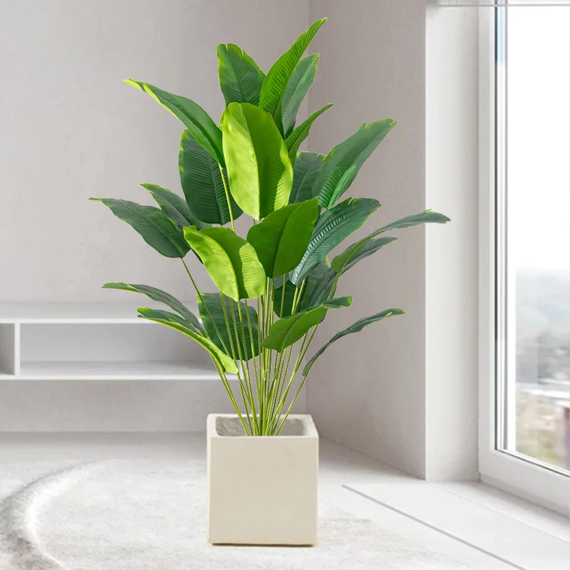 1 adet Yapay Bitki Büyük Tropi - Monstera Adansonii incelemesi ve fiyatı